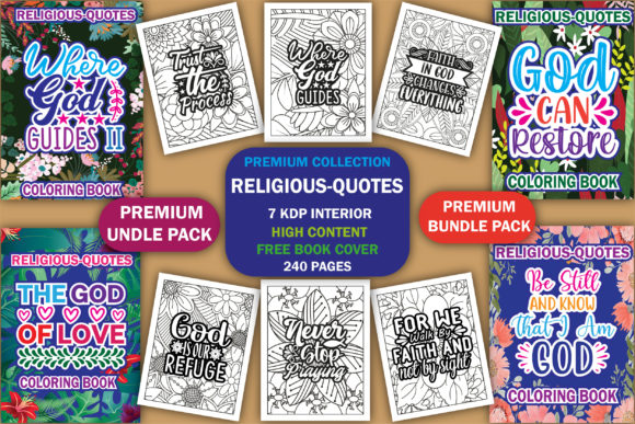 Download Religious Quotes Coloring Book - Bundle - Coloring Collection