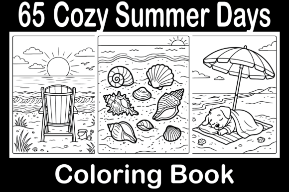 Download Cozy Summer Days Coloring Book - Coloring Collection