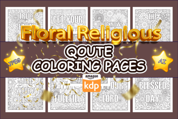 Download Floral Religious Quotes Coloring Pages - Coloring Collection