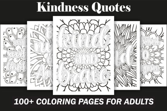 Download Kindness Quotes Coloring Book - Coloring Collection