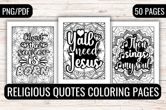 Download Religious Quotes Coloring Pages Adults - Coloring Collection