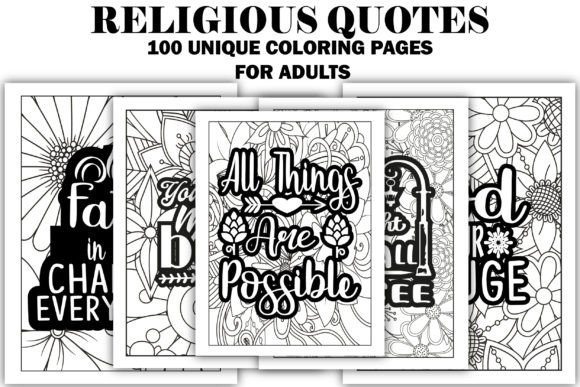 Download Religious Quotes Coloring Book Interior - Coloring Collection