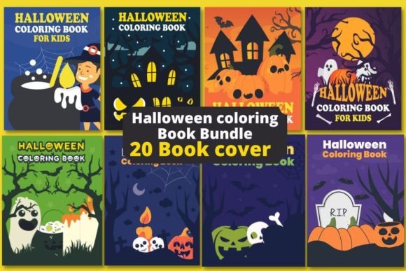 Download Halloween Coloring Book Bundle - Coloring Collection