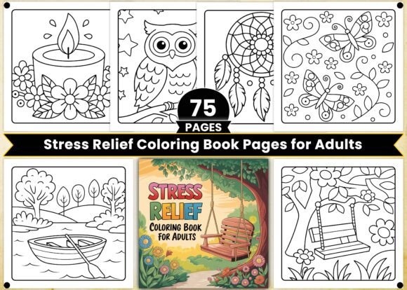 Download Stress Relief Coloring Pages for Adults - Coloring Collection