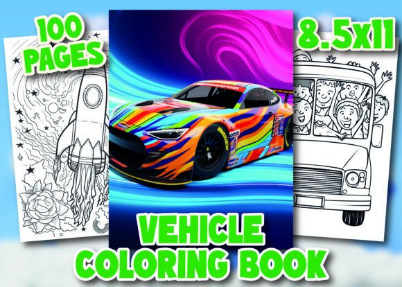Download Vehicle Coloring Pages for Kids - Coloring Collection