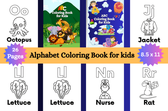 Download Alphabet Coloring Book for Kids - Coloring Collection