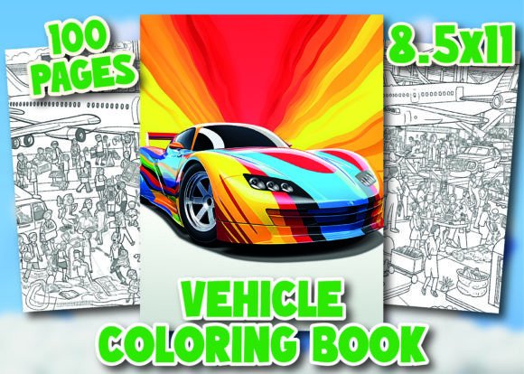 Download Vehicle Coloring Pages for Kids - Coloring Collection