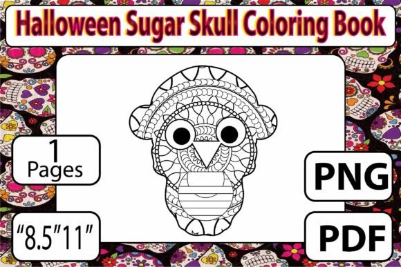 Download Sugar Skull Coloring Page for Adults - Coloring Collection