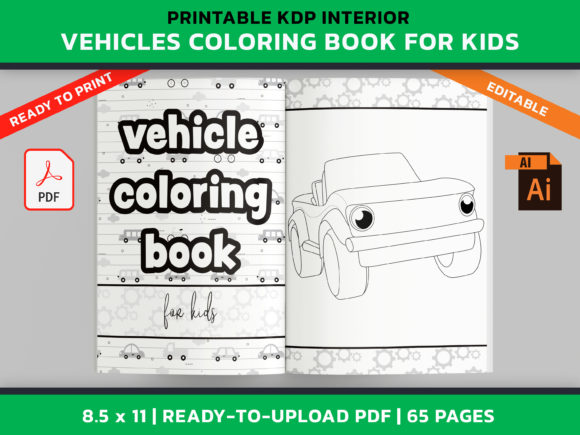 Download Vehicle Coloring Book for Kids - Coloring Collection