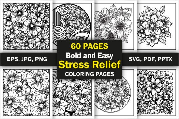 Download Stress Relief Coloring Book for Adults - Coloring Collection