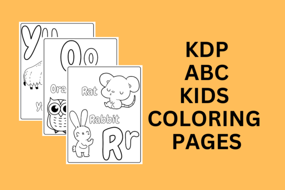 Download KDP ABC Coloring Pages - Coloring Collection