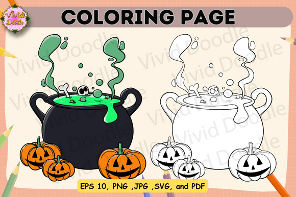 Download Happy Halloween. Coloring Page. 670 - Coloring Collection