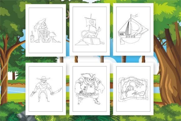 Download Pirates Coloring Page KDP for Kids - Coloring Collection