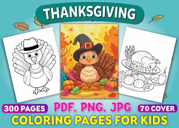 Download 300 Happy Thanksgiving Coloring Pages - Coloring Collection