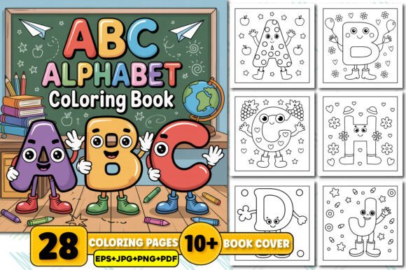 Download ABC Alphabet Coloring Book for Kids - Coloring Collection