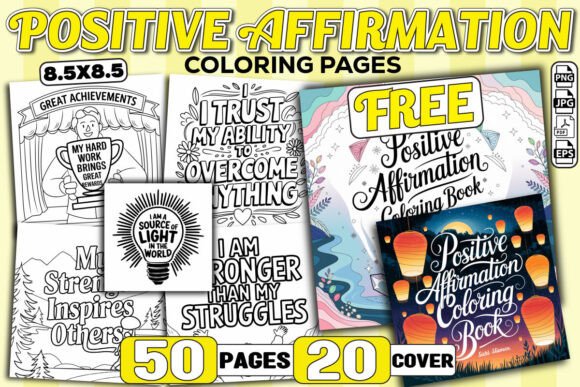 Download Positive Affirmation Coloring Pages - Coloring Collection