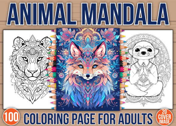Download About 100 Animal Mandala Coloring Page - Coloring Collection
