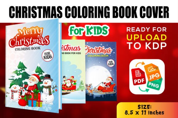 Download CHRISTMAS COLORING BOOK COVER for KIDS - Coloring Collection