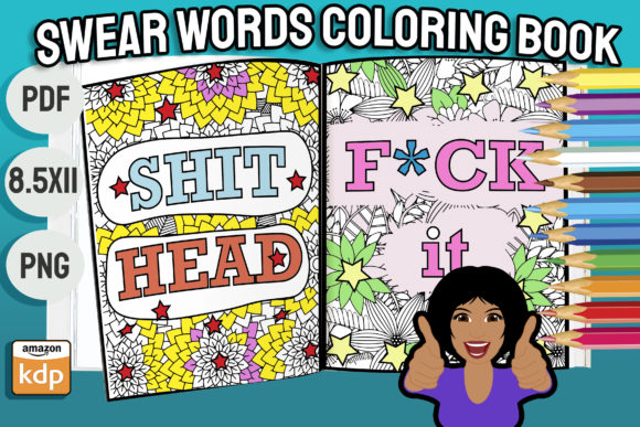 Download Swear Words Coloring Book for Adults - Coloring Collection