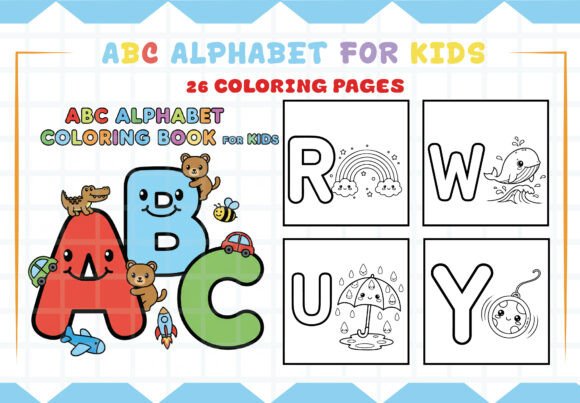 Download ABC Alphabet Coloring Pages for Kids - Coloring Collection