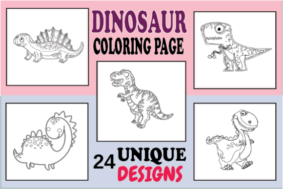 Download Dinosaur Coloring Pages KDP for Kids - Coloring Collection