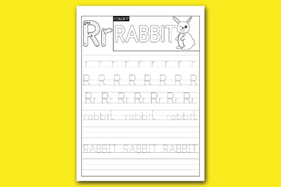 Download Alphabet Writing &amp; Tracing Activities R - Tracing activities Collection