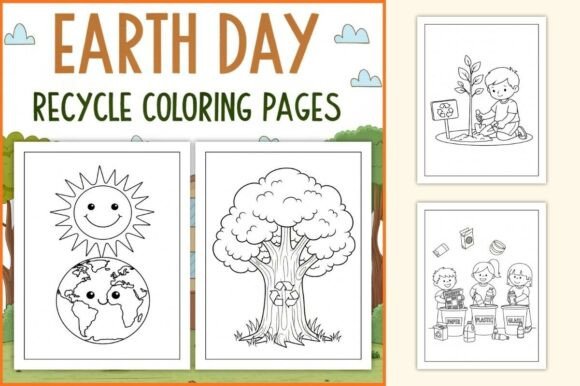 Download Earth Day Recycle Coloring Pages - Coloring Collection