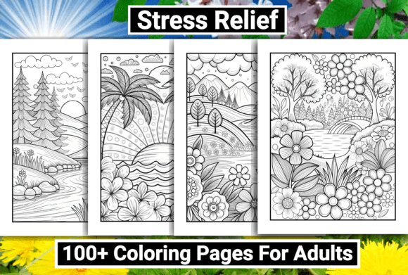 Download Stress Relief Adult Coloring Pages - Coloring Collection