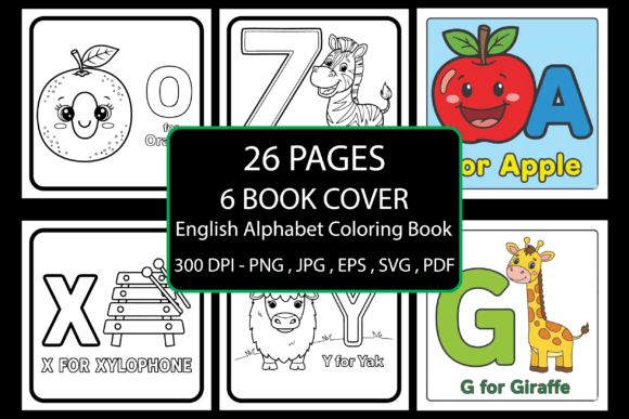 Download English Alphabet Coloring Book - Coloring Collection