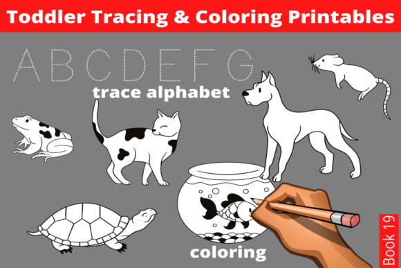 Download Toddler Coloring and Tracing Workbook - Coloring Collection