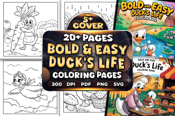 Download Bold Easy Ducks Life Coloring Pages - Coloring Collection
