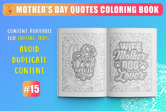Download Mother's Day Quotes Coloring Book &amp; SVG - Coloring Collection