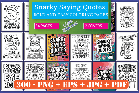 Download Snarky Saying Quotes Coloring Pages - Coloring Collection