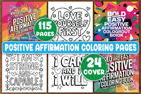Download 115 Positive Affirmation Coloring Book - Coloring Collection