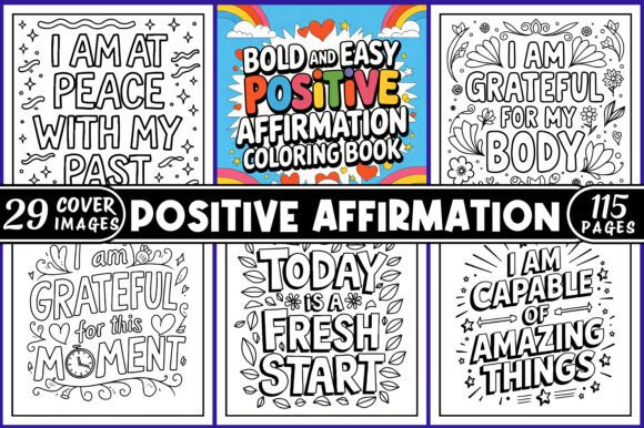 Download Positive Affirmation Coloring Pages - Coloring Collection