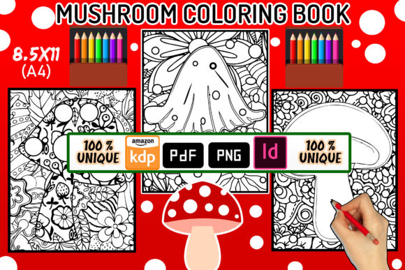 Download Mushroom Coloring Book - Coloring Collection