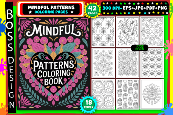 Download Mindful Patterns Coloring Pages - Coloring Collection