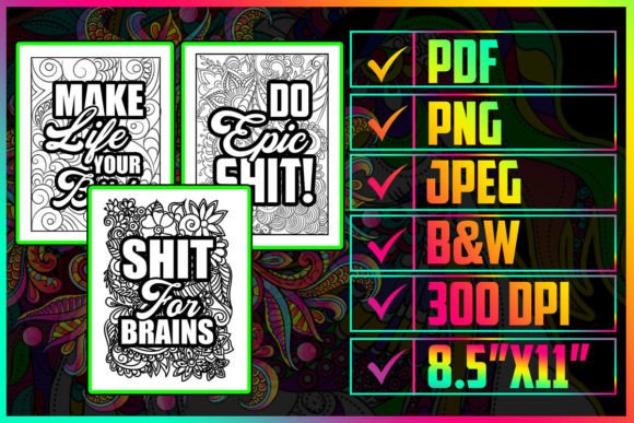 Download Teacher Swear Word Adults Coloring Pages - Coloring Collection