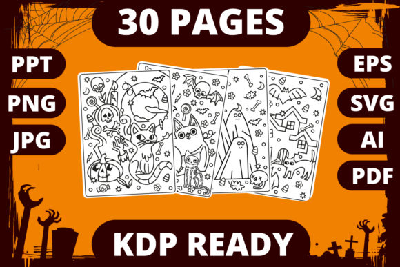 Download KDP | Halloween Coloring Book for Kids 1 - Coloring Collection