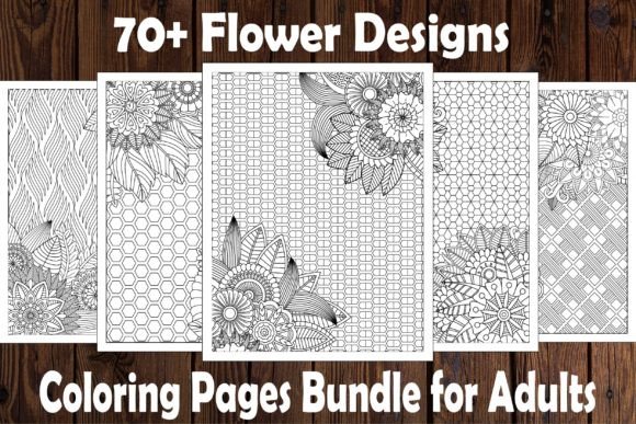 Download 70+ Flowers Coloring Pages Bundle - Coloring Collection