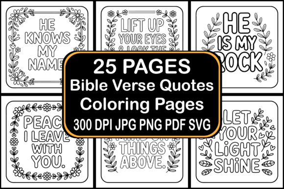 Download Bible Verse Quotes Coloring Pages - Coloring Collection
