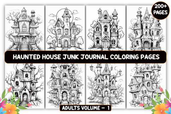 Download Haunted House Coloring Pages for Kids - Coloring Collection