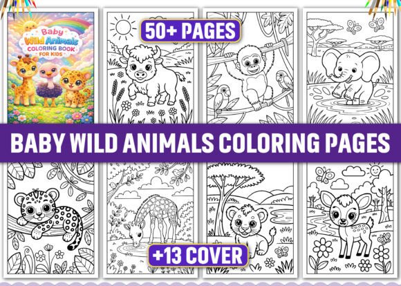Download 50 Baby Wild Animals Coloring Pages - Coloring Collection