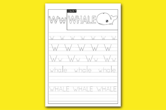 Download Alphabet Writing &amp; Tracing Activities W - Tracing activities Collection