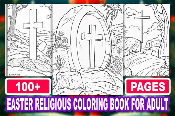 Download Easter Religious Coloring Book for Adult - Coloring Collection