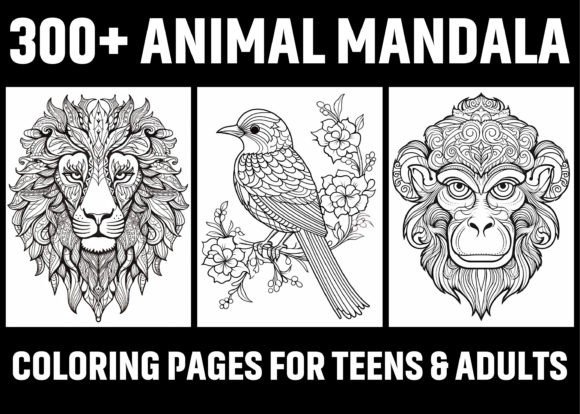 Download 300+ Animal Mandala Coloring Pages - Coloring Collection