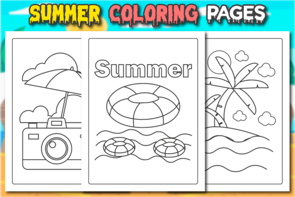 Download Summer Coloring Pages for Kids - Coloring Collection