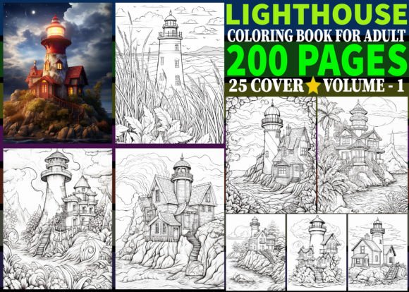 Download 200 Beautiful Lighthouse Coloring Pages - Coloring Collection