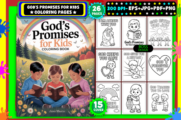 Download God's Promises for Kids Coloring Pages - Coloring Collection