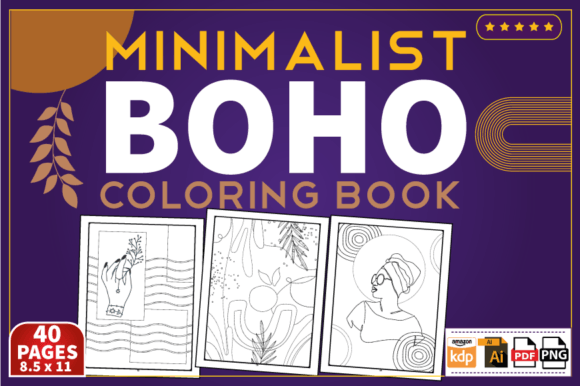 Download Minimalist Boho Coloring Book - Coloring Collection